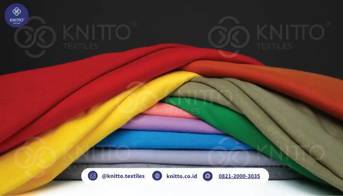 Cotton Combed Untuk Sablon Cabut Warna