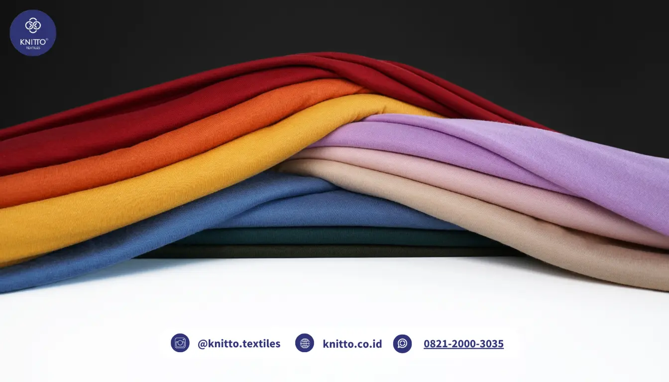 TENCEL™ Modal Blended with Cotton Tersedia di Knitto!