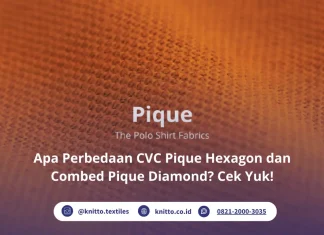 Apa Perbedaan CVC Pique Hexagon dan CVC Pique Diamond? Ini Penjelasannya! Apa Itu Bahan Pique? Simak Disini