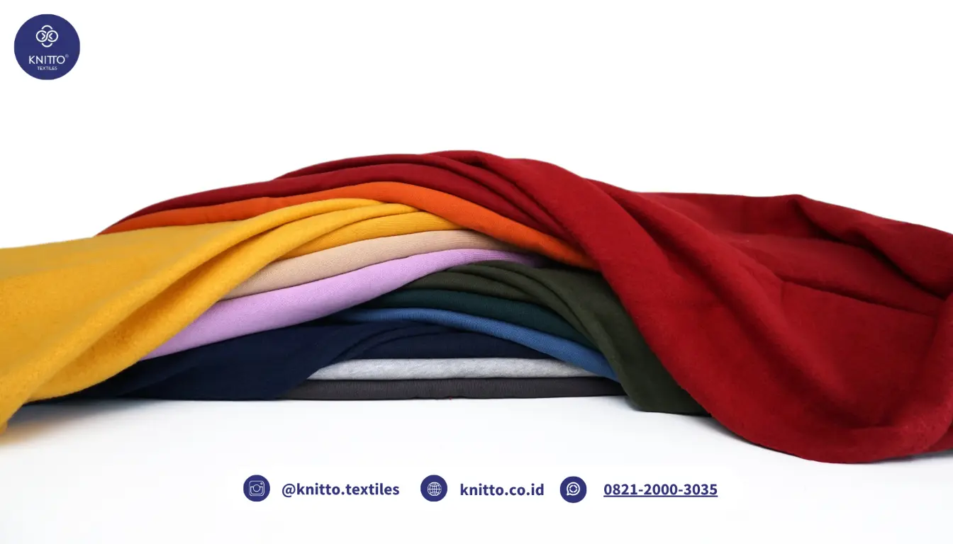 Bahan Fleece dari Knitto