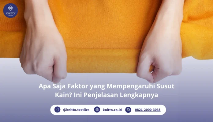 Ilustrasi Susut Kain