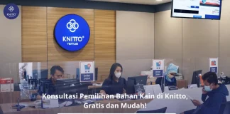 Apakah Knitto Menyediakan Konsultasi Pemilihan Bahan Kain? Tentu Saja! Kosultasi Pemilihina Bahan Kain di Store Knitto