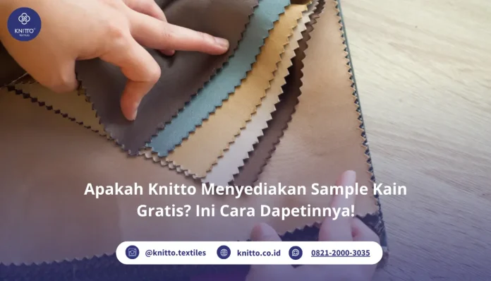 Sample Kain Gratis Knitto, Cek Yuk!