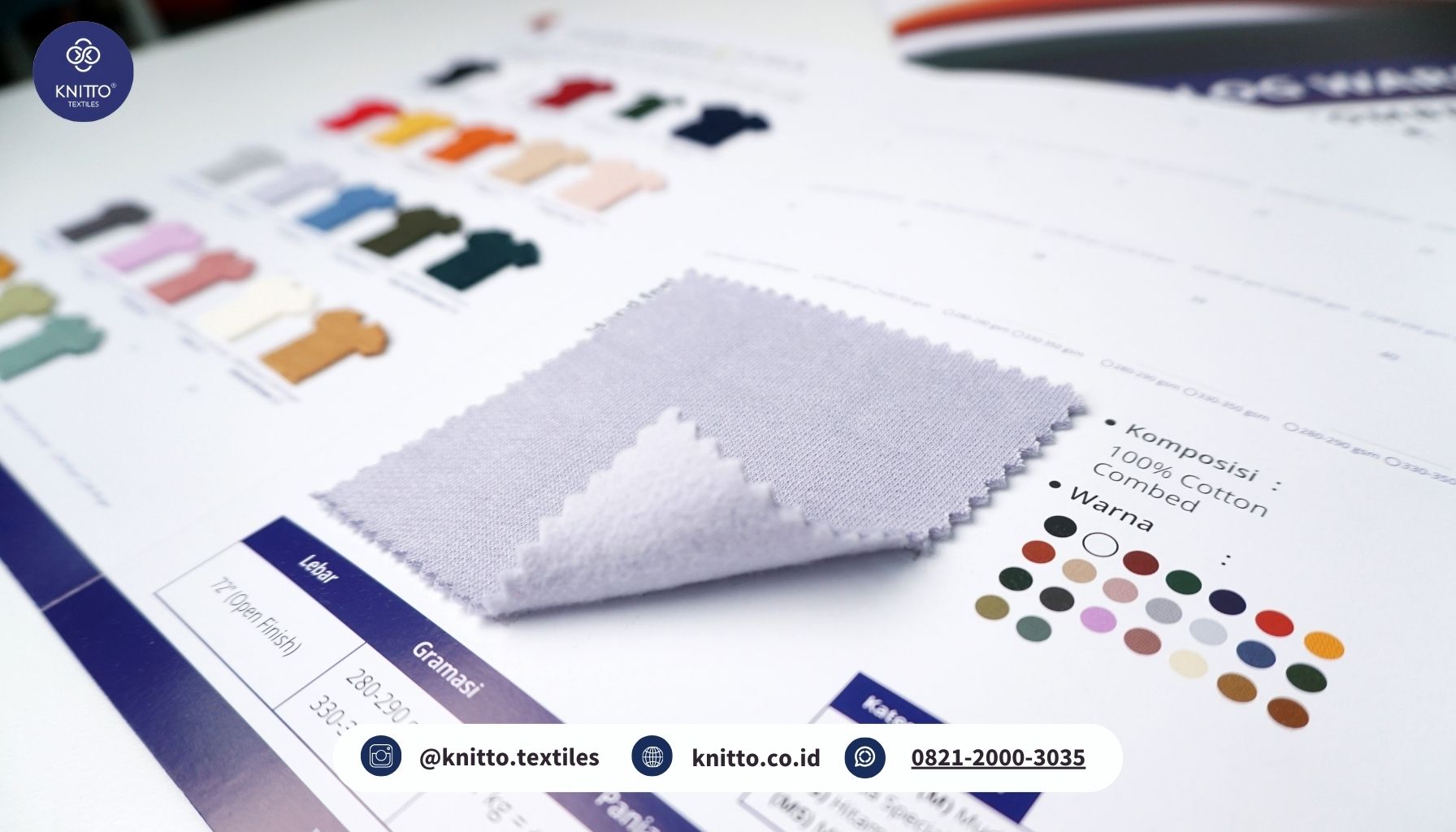 warna reaktif knitto