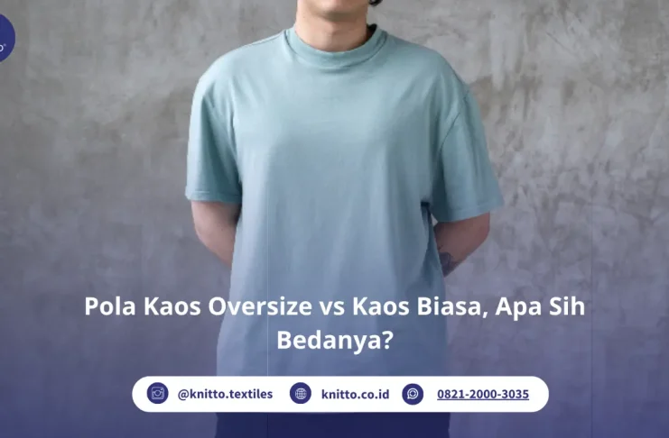 Kaos Oversize vs Kaos Biasa, Ini Perbedaan Polanya Pola Kaos Oversize