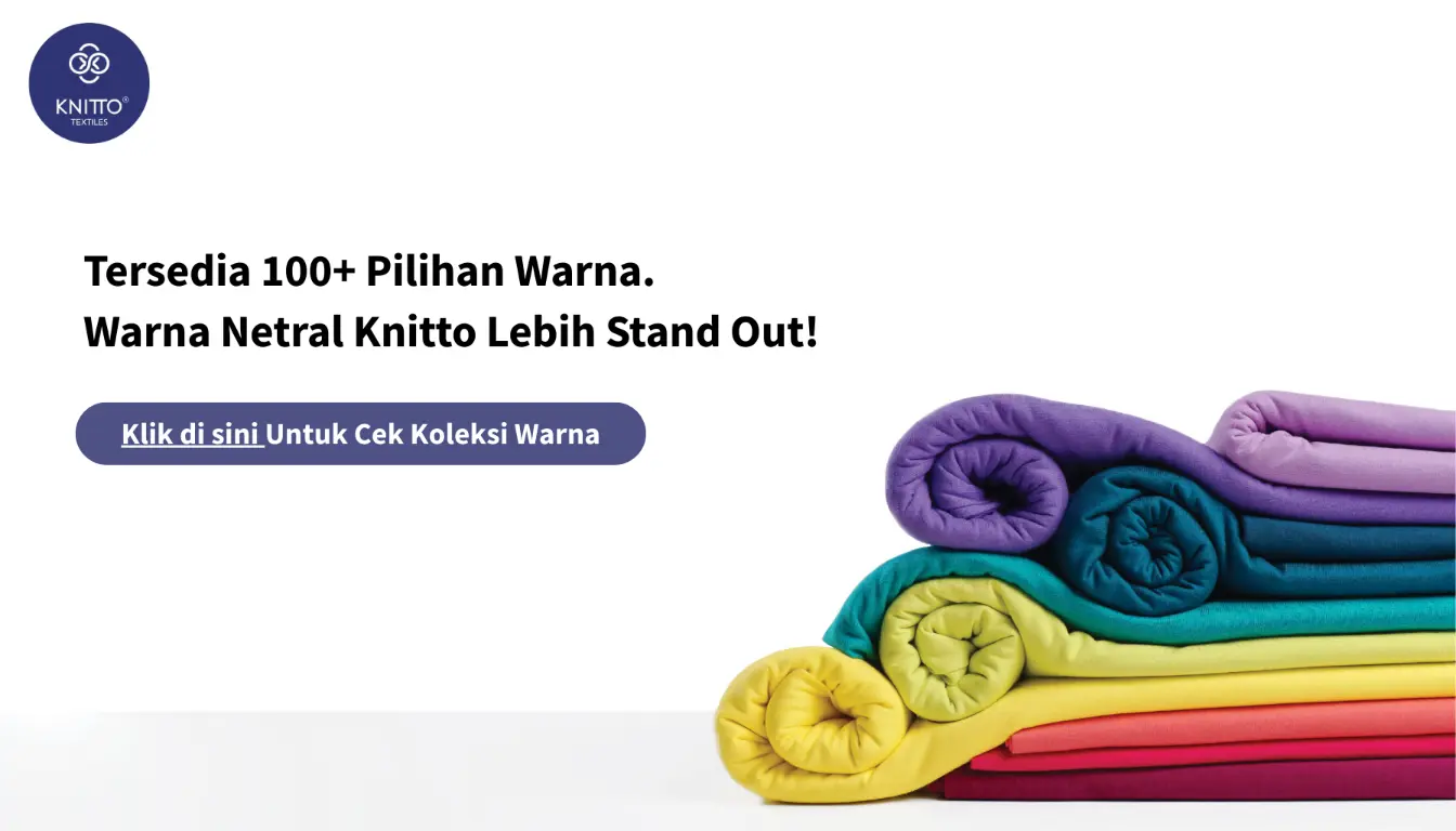 Warna Netral Cotton Combed Kaos Knitto
