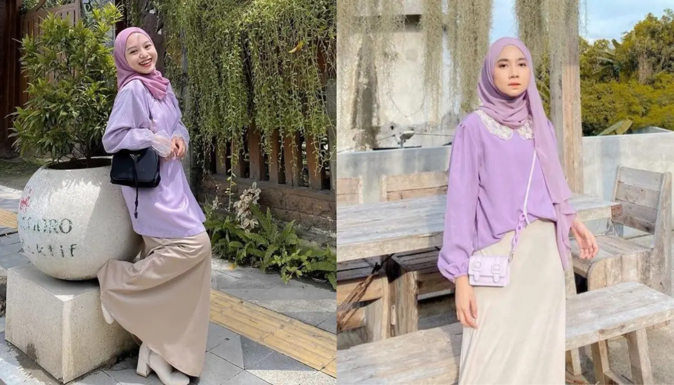 Baju Lavender Cocok dengan Jilbab Warna Apa Warna Lilac! Baju Lavender Cocok dengan Jilbab Warna Apa Warna Lilac!