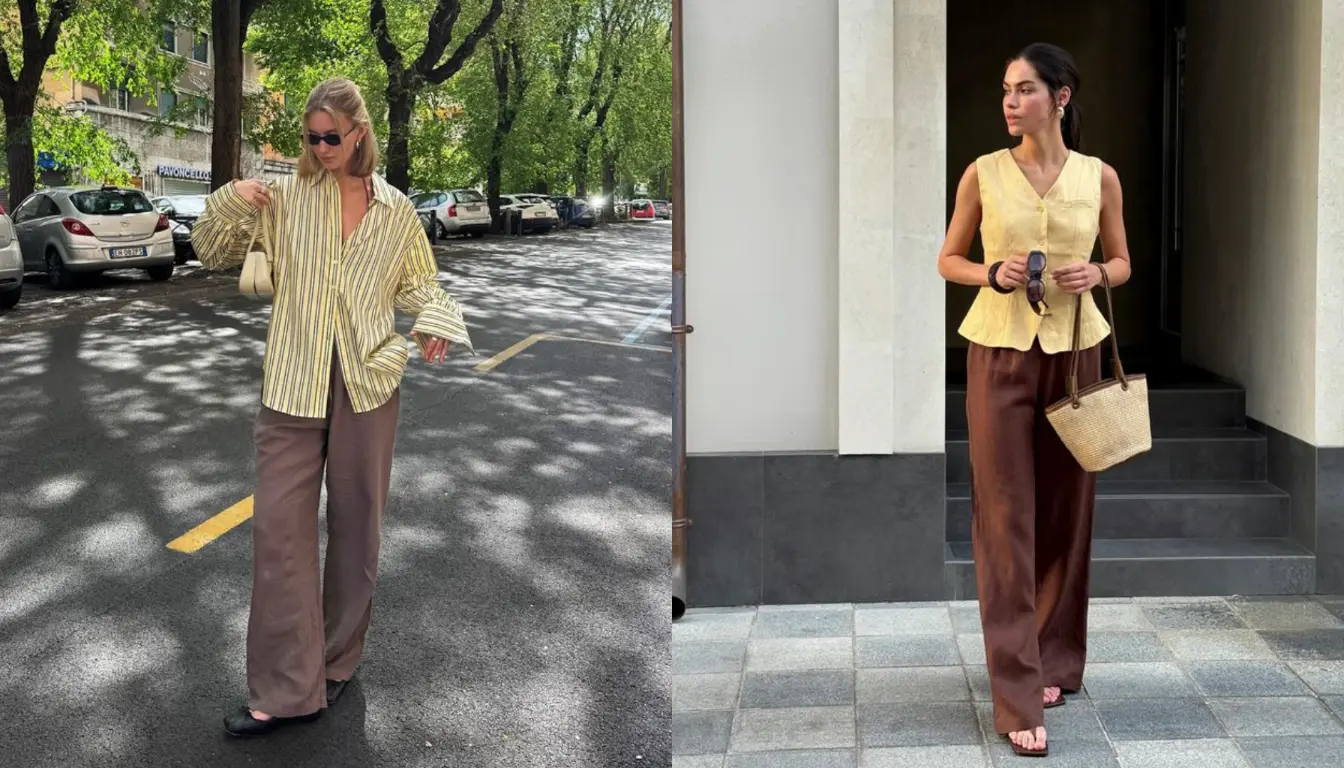 Butter Yellow Color dan Coklat