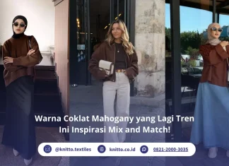 Warna Coklat Mahogany Cocok Dipadukan dengan Warna Apa? Simak Yuk! Mix and Match Outfit Warna Coklat Mahogany