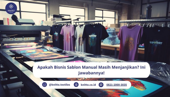 bisnis sablon manual