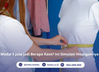 Modal 5 Juta Jadi Berapa Kaos? Simak Simulasi Perhitungannya! Modal 5 Juta Jadi Berapa Kaos? Simak Perhitungannya