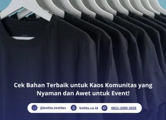 Ini Bahan Terbaik untuk Kaos Komunitas yang Nyaman dan Cocok untuk Event Bahan Terbaik untuk Kaos Komunitas yang Nyaman