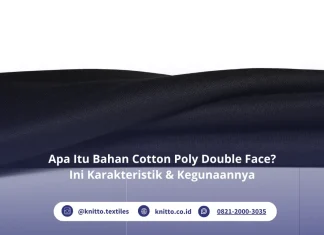 Mengenal Bahan Cotton Poly Double Face, Bahan Unik dengan 2 Sisi yang Berbeda Cotton Poly Double Face (4)