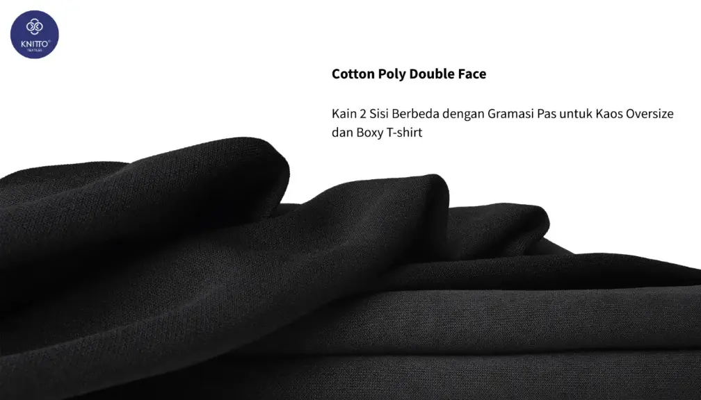Cotton Poly Double Face Knitto