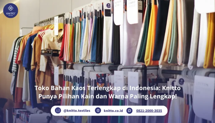 Toko Bahan Kaos Terlengkap di Indonesia