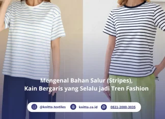 Bahan Salur: Pengertian, Proses Pembuatan, Karakteristik, dan Produknya di Knitto Bahan Salur Stripes