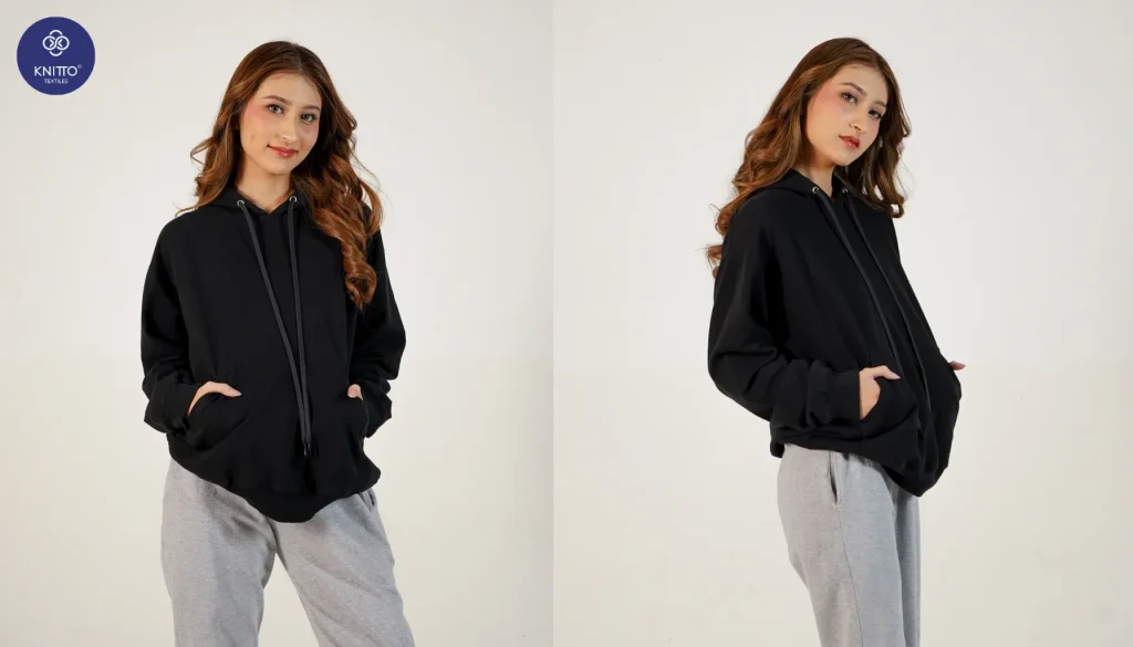 Bahan Katun Fleece - Hoodie