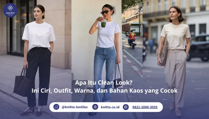 Clean Look Pakai Kaos