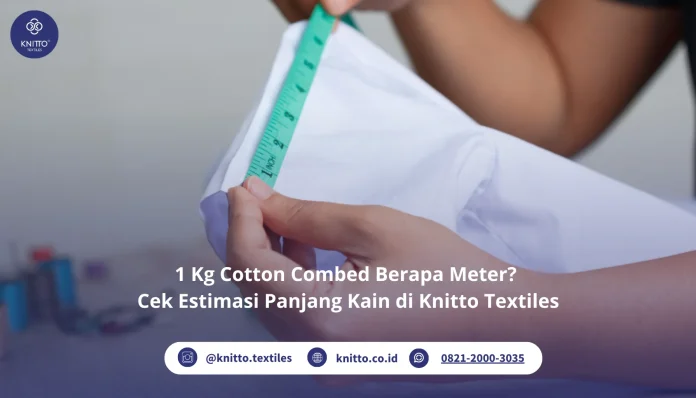 bahan dasar cotton combed