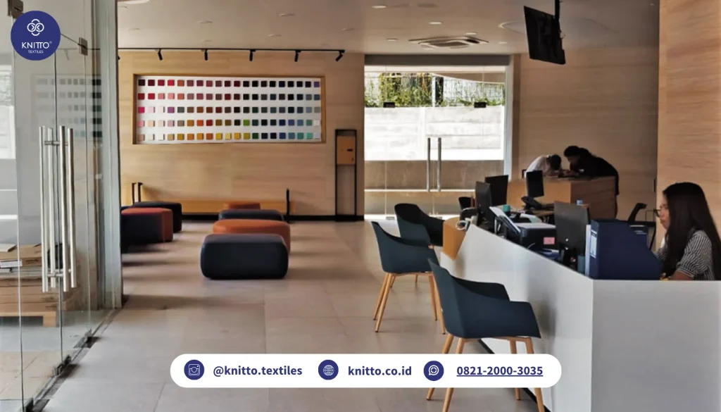 Indoor Store Knitto Textiles Cabang Jakarta