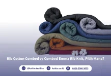 Rib Cotton Combed vs Combed Emma Rib Knit, Apa Bedanya? Rib Cotton Combed vs Combed Emma Rib Knit