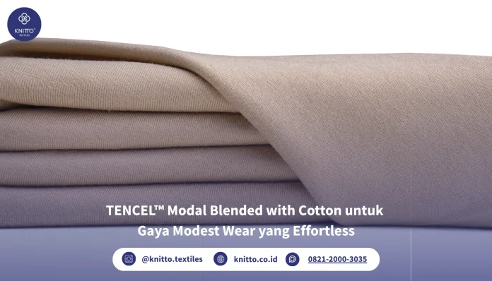 TENCEL™ Modal blended with Cotton