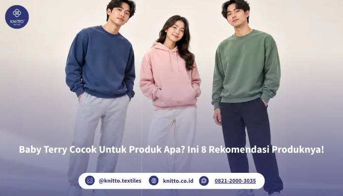 baby terry cocok untuk produk apa