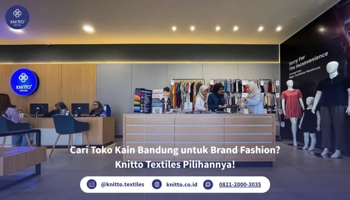 Toko Kain Bandung Knitto Textiles!